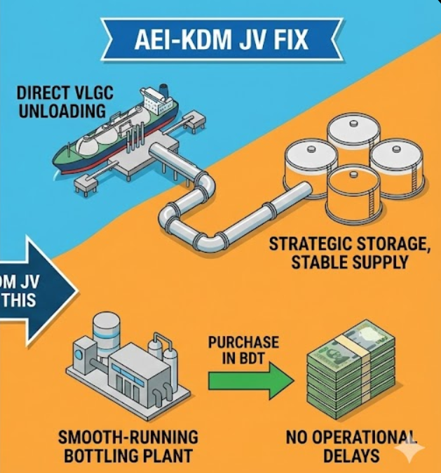 AEI-KDM JV solution for LPG supply